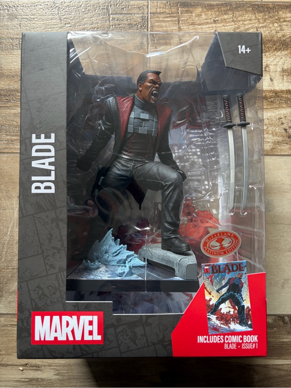 Marvel Blade Figure - Black and Red
